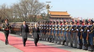 Top Chinese leader calls for joint efforts - ảnh 1